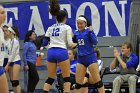 Volleyball vs Emerson  Wheaton College Women's Volleyball vs Emerson College. - Photo by Keith Nordstrom : Wheaton, Volleyball, VB2019